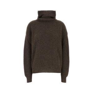 Uma Wang Women Brown Wool Raccoon Sweater